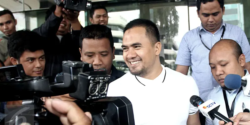 20161222-Pemeriksaan Perdana Saipul Jamil di KPK-Jakarta