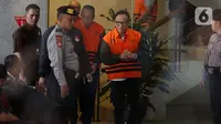 KPK resmi menahan Wakil Menteri Ketenagakerjaan (Wamenaker) Immanuel Ebenezer atau Noel. (Liputan6.com/Helmi Fithriansyah)
