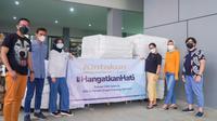 Jajaran Manajemen PT Subur Anugerah Sentosa (Kintakun Collections) melepas bantuan 1000 selimut untuk korban erupsi Semeru.
