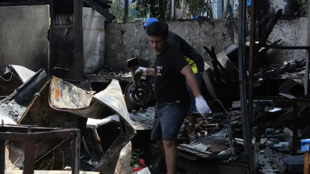 Sembilan Kios dan Delapan Kendaraan Hangus Terbakar Imbas Kericuhan Kalibata