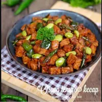 Oseng Tempe Kecap.&nbsp; foto: Instagram @susie.agung