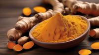 Profesor IPB ungkap keajaiban kunyit sebagai solusi alami untuk turunkan kolesterol tinggi. Ingin tahu rahasianya? Simak manfaat kunyit untuk kesehatan jantung dan pembuluh darah Anda! (Ilustrasi by AI)