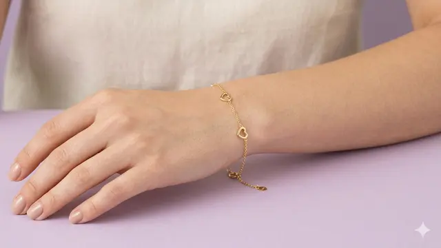 Model Gelang Emas Rantai Kecil Kekinian untuk Anak Muda. Gemini