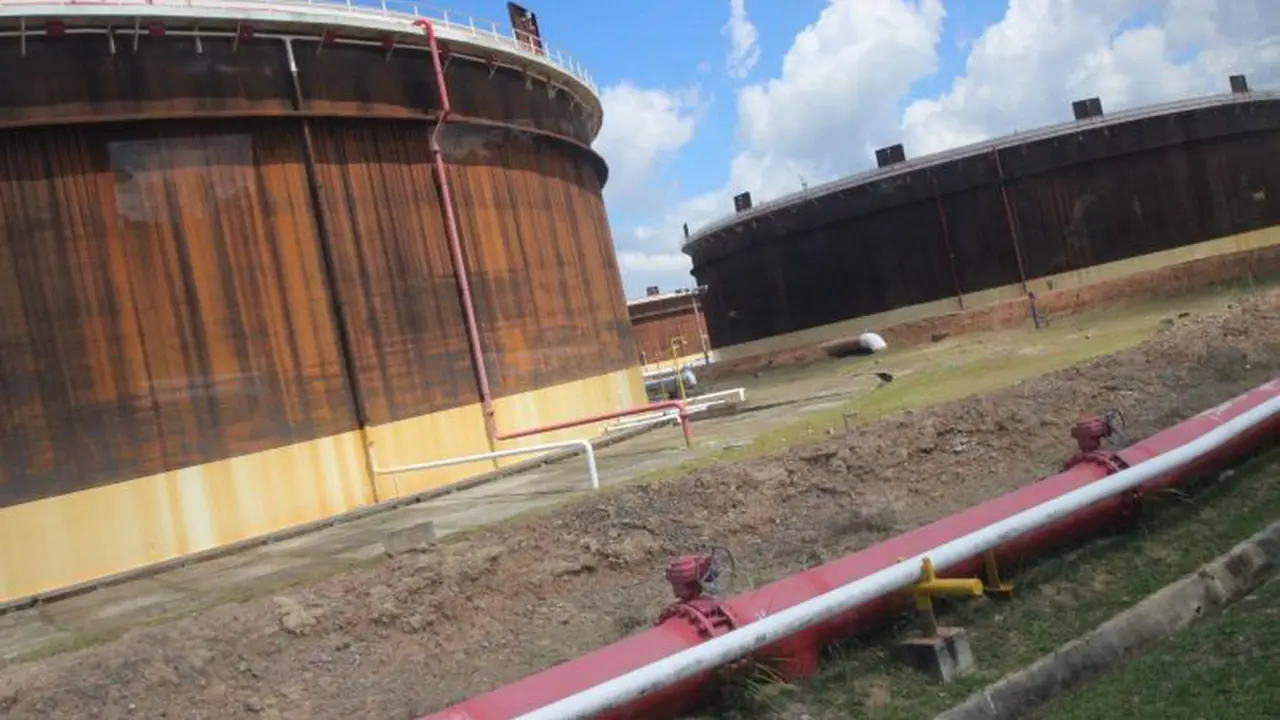 Pembangunan jaringan gas di Balikpapan, Kalimantan Timur. 