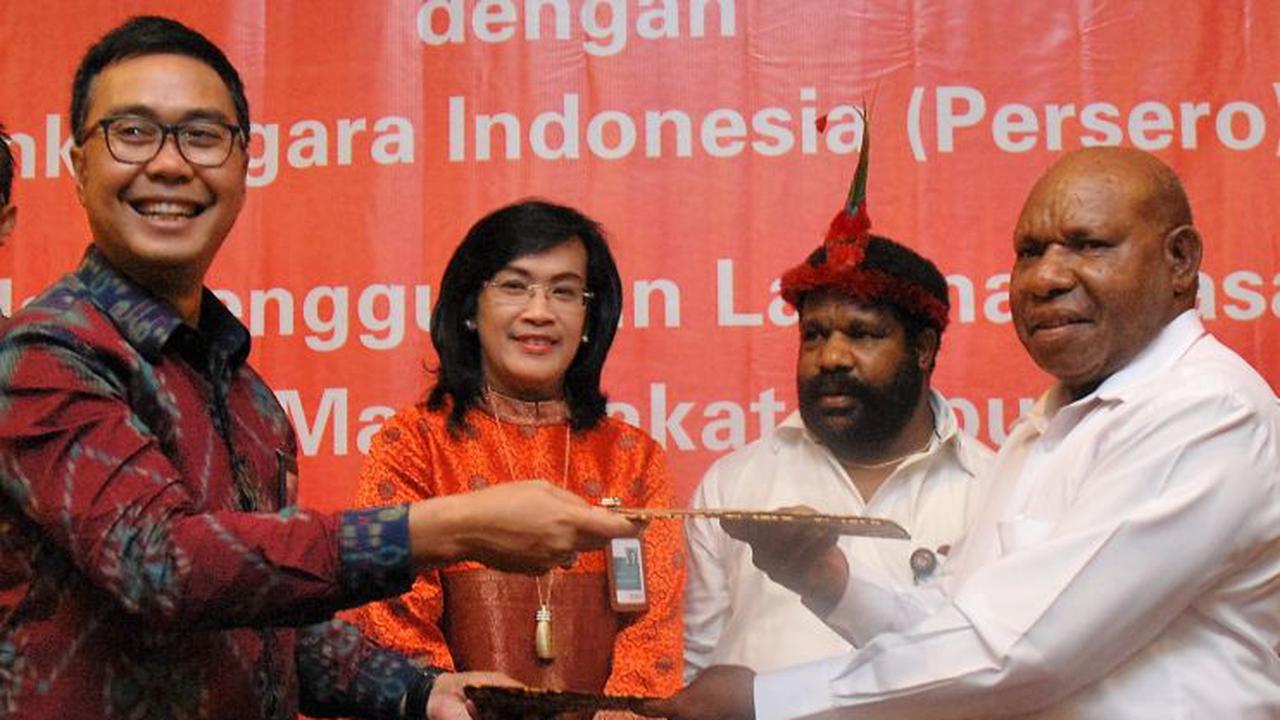 BNI menggandeng Lembaga Masyarakat Adat di Papua dan Papua Barat untuk memperluas jangkauan layanan jasa perbankan.