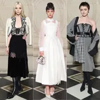 Fashion Show Dior Haute Couture Spring Summer 2023 di Paris terinspirasi oleh sosok Josephine Baker. Para tamu selebriti pun hadir dengan outfit yang mengambil inspirasi dari penyanyi legendaris tersebut. Siapa saja mereka? Berikut tampilannya.