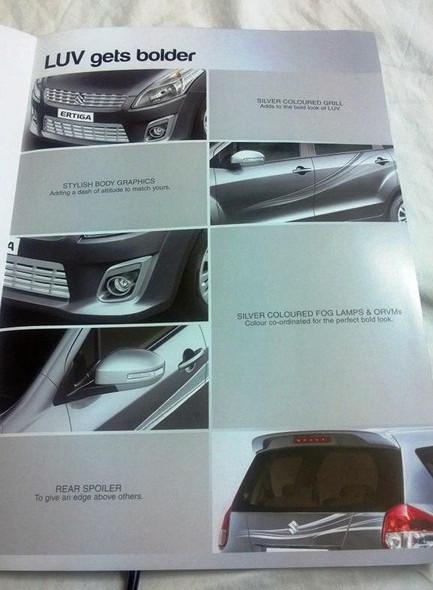 Perubahan Eksterior Maruti Suzuki Ertiga Feliz