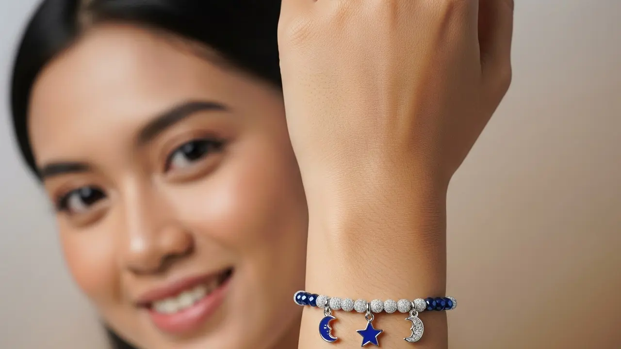 Contoh Model Gelang Manik Manik Terbaru. Foto: Gemini