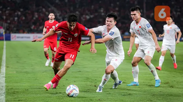 Timnas Indonesia vs Vietnam: Grup F Kualifikasi Piala Dunia 2026 Zona Asia