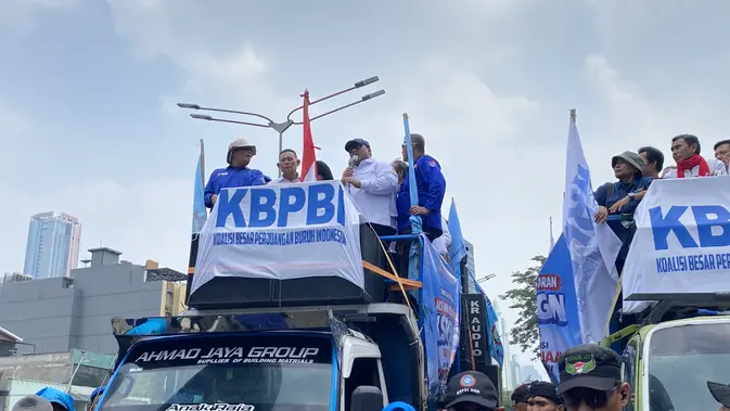 Demo Buruh di Jakarta Bawa 11 Tuntutan, Ini Daftarnya