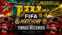 Salah satu lawan Timnas Indonesia di FIFA Matchday, Mozambik. (Chatgpt/Bola.com)