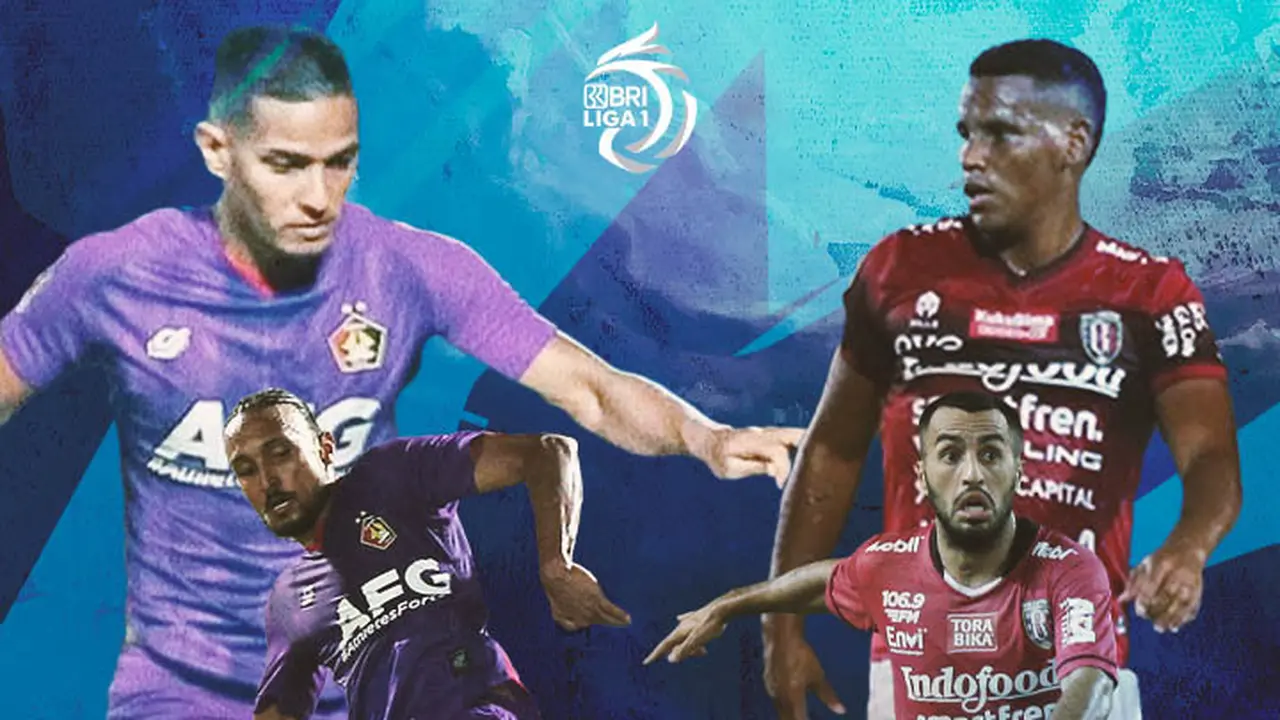 Liga 1 - Duel Antarlini - Persik Kediri Vs Bali United