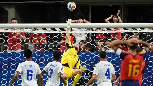Foto: Deretan Aksi Vozinha, Kiper 40 Tahun yang Bikin Spanyol Frustrasi pada Laga Perdana Grup H  Piala Dunia 2026