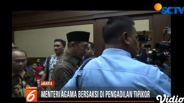 Secara bergantian jaksa KPK mengkonfirmasi kepada saksi mengenai mekanisme seleksi jabatan di lingkungan Kemenag RI.