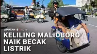 Keliling Malioboro Naik Becak Listrik