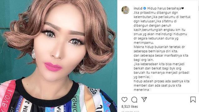 Unggahan Inul Daratista. (Foto: Instagram @inul.d)