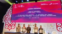 Tekad Kuat PT KPI Implementasi ESG Net Zero Carbon Emission :Tandatangan Perjanjian Karbon Kredit &amp; Kolaborasi Penjajakan Investor