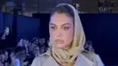 <p>Telah lama tinggal di Arab Saudi, Georgina Rodriguez pun kerap di berbagai acara. Terbaru ia hadir di front row fashion show desainer Mona Alshebil. [@georginagio]</p>