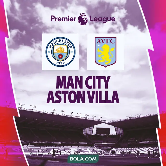 Liga Inggris - Man City Vs Aston Villa
