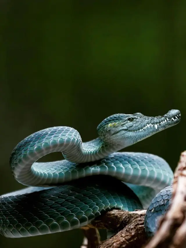 6 Editan Foto Gabungan Buaya dan Hewan Lain Ini Tampak Unik