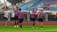 Jelang Hadapi Thailand di Semifinal SEA Games 2021: Baru Tiba, Saddil Ramdani Langsung Ikuti Latihan Timnas Indonesia U-23