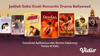 Nonton film India romantis karya sutradara terbaik hanya di Vidio. (Dok. Vidio)
