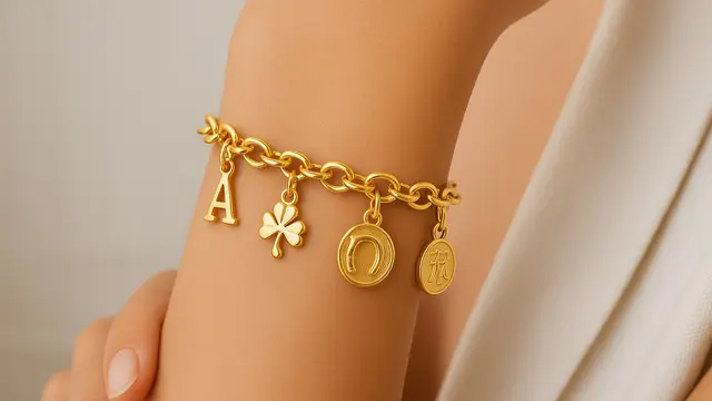 Tren Model Gelang Hollow Emas 24K 5 Gram yang Ringan dan Mewah/Ilustrasi gambar AI