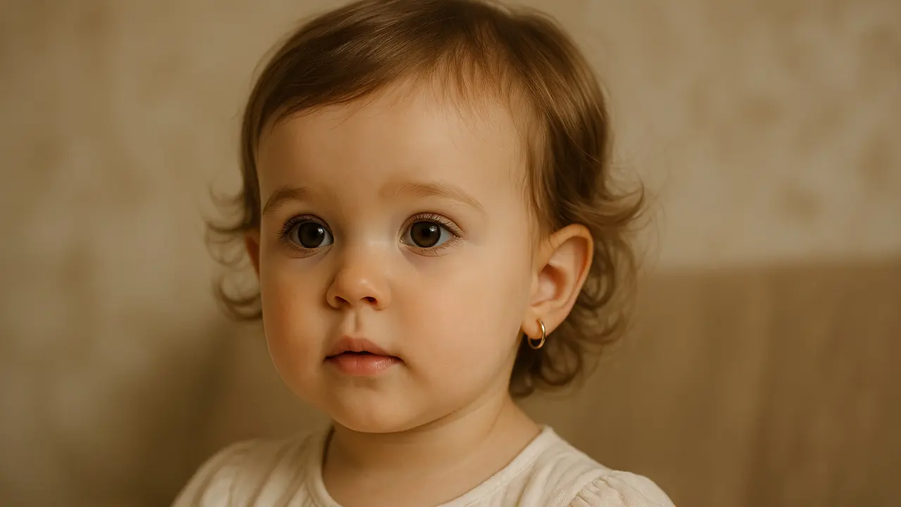 Model Anting Emas untuk Anak 2 Tahun