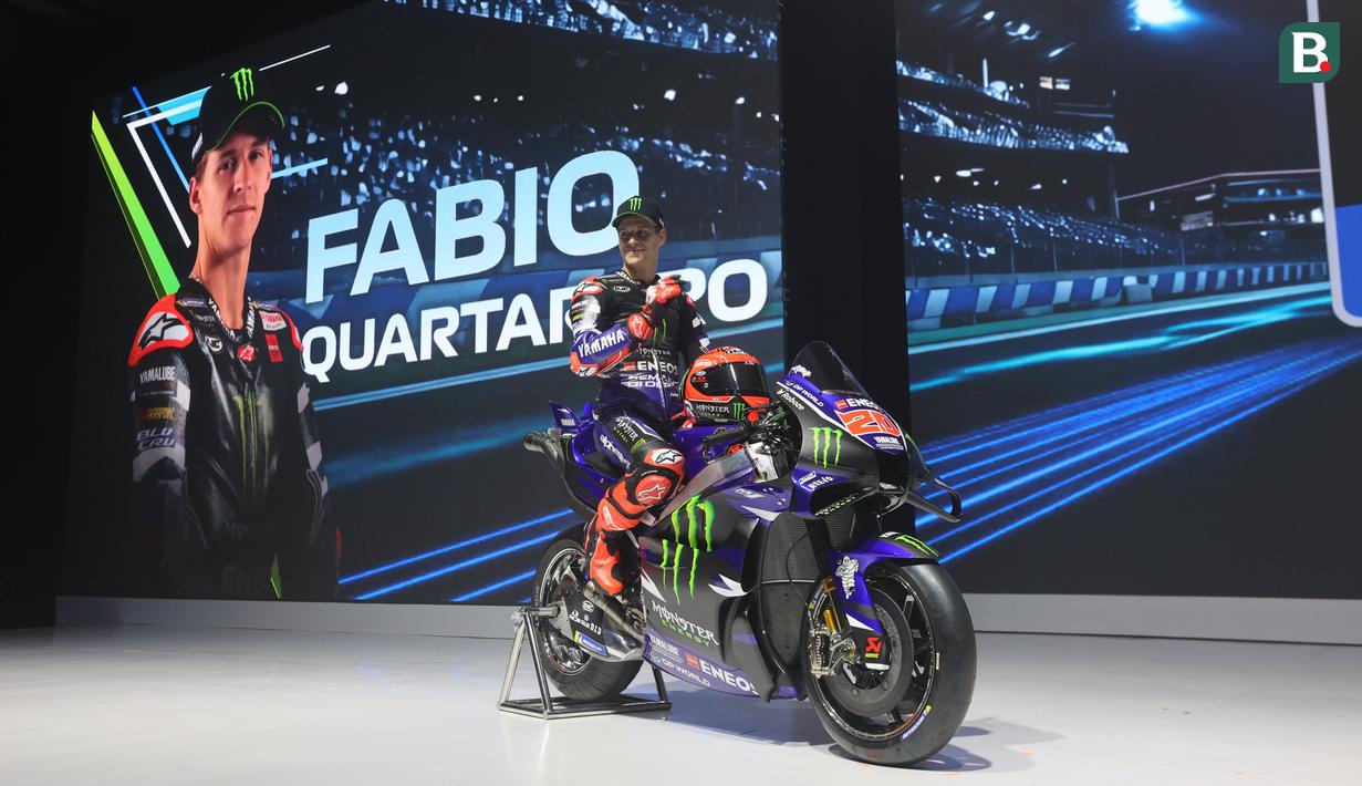 Pabrikan berlogo garpu tala ini sekaligus memulai era baru dengan mesin YZR-M1 berkonfigurasi V4. (Bola.com/M Iqbal Ichsan)