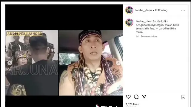 Dianggap Sakral, Pria Peringatkan Pelaku Parodi Tarian Ibi Ida Dayak Saat Pengobatan yang Viral