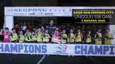 ASIOP Apacinti dan Serpong City berhasil mengungguli SSB dari 3 negara yang ikut berkompetisi dalam Serpong City International Tournament
