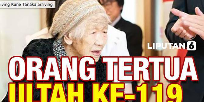 VIDEO: Kane Tanaka, Orang Tertua di Dunia Ulang Tahun ke-119