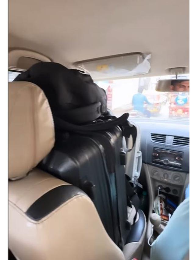 6 Potret Jerome Polin di India, Momen Naik Taksi Online Bikin Ngakak