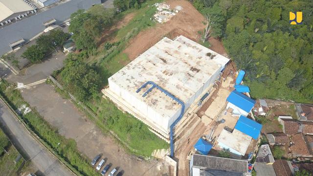 Kementerian PUPR tengah membangun Sistem Penyediaan Air Minum (SPAM) Kota Bandar Lampung