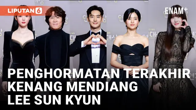 Para Selebritis Korea Kenang Mendiang Lee Sun Kyun di SBS Drama Awards 2023