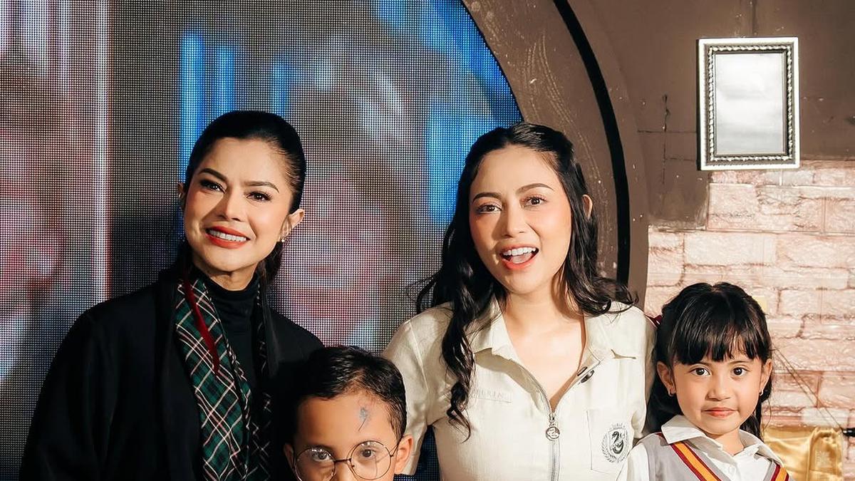 6 Potret Rachel Vennya Rayakan Ultah Xabiru, Kompak Kenakan Hogwarts Harry Potter