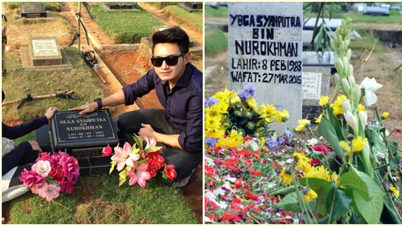 [Bintang] Makam Olga  Suahputra