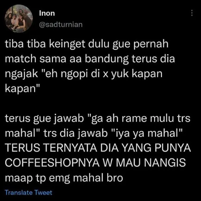 6 Cuitan Random Netizen Pernah Bertemu Orang Kaya, Bikin Senyum Tipis