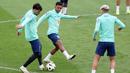 Pertemuan terakhir Spanyol dan Brasil tersaji di final Piala Konfederasi 2013. (Pierre-Philippe MARCOU/AFP)