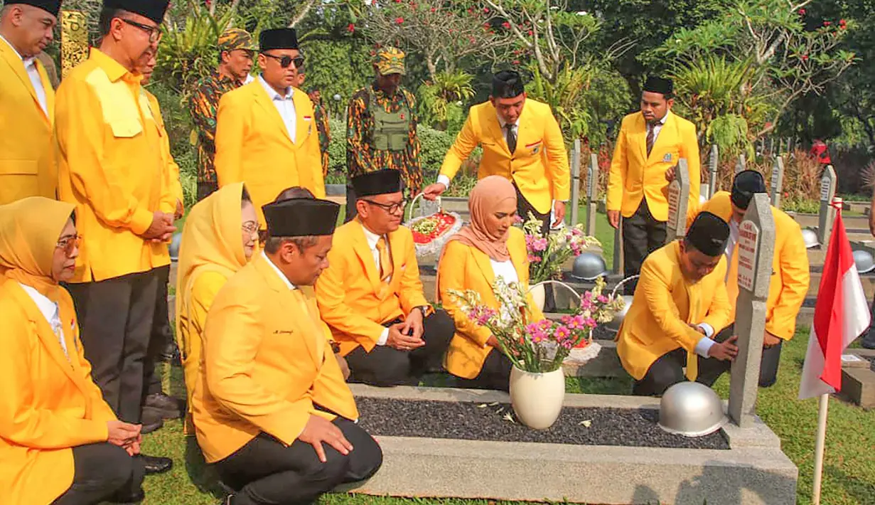 Ia juga mengungkap rasa terima kasihnya kepada senior-senior Partai Golkar atas perjuangan dan apa yang mereka tinggalkan. (merdeka.com/Arie Basuki)