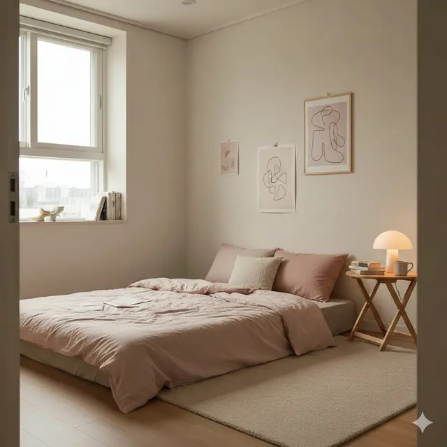 Desain Kamar Kasur Lantai