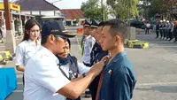 Daops 3 Cirebon menggelar apel pasukan hadapi mudik lebaran 2024. (Ist)