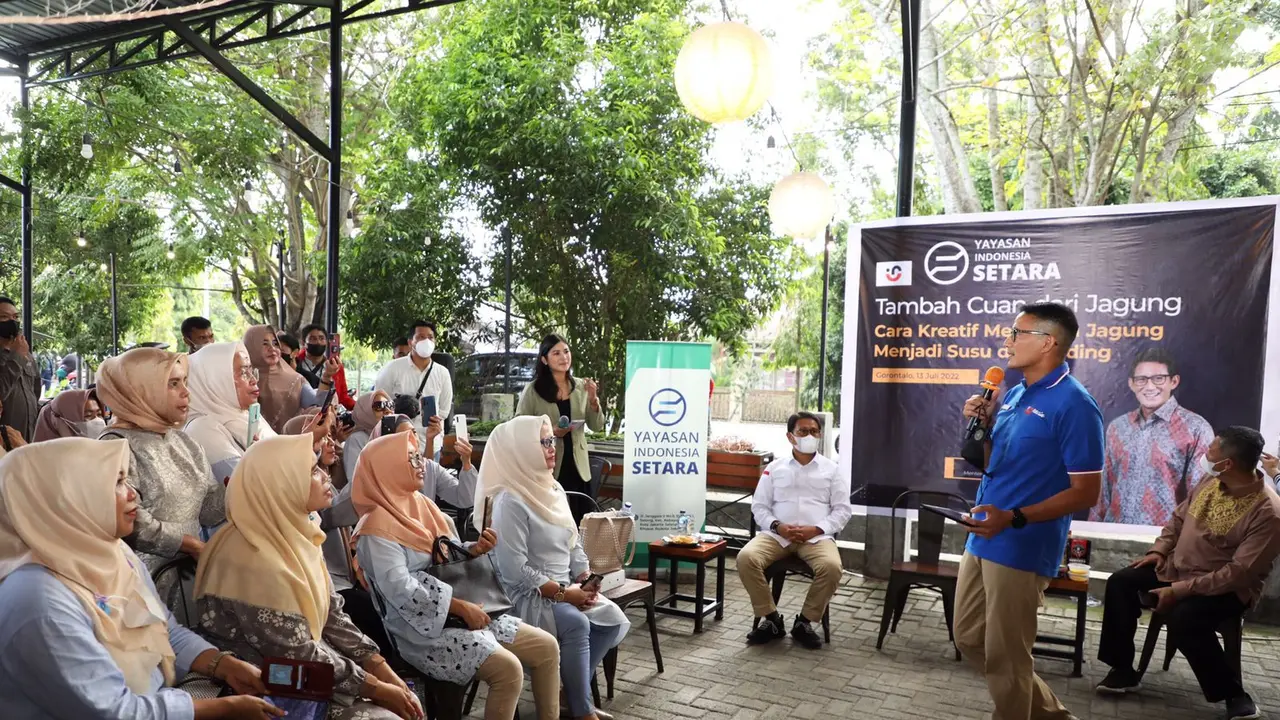 Menteri Pariwisata dan Ekonomi Kreatif (Menparekraf) Sandiaga Uno