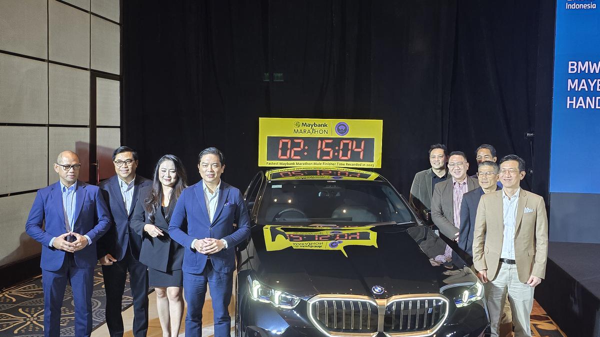 Pelari Maybank Marathon 2025 Bakal Dikawal Mobil Mewah Listrik
