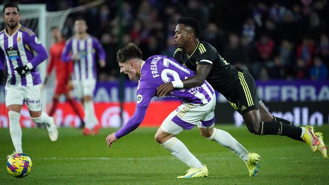 Real Valladolid vs Real Madrid di Liga Spanyol