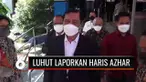 Pencemaran nama baik di media sosial, Menkomarves Luhut Binsar Panjaitan melaporkan Haris Azhar dan Koordinator Kontras ke Polda Metro Jaya, pada Rabu (22/9).