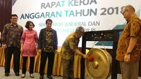 Rapat Kerja Anggaran Tahun 2018 Sekretariat Jenderal dan Badan Keahlian DPR RI di Bogor.