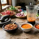 Perbedaan Hasil Sambal yang Diulek, Diblender dan Dicincang, Bisa Beda Rasa