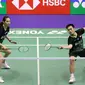 Ganda campuran Indonesia, Hafiz Faizal/Gloria Emanuelle Widjaja berlaga di kejuaraan Hong Kong Terbuka 2019. (Dok. Badminton.org)