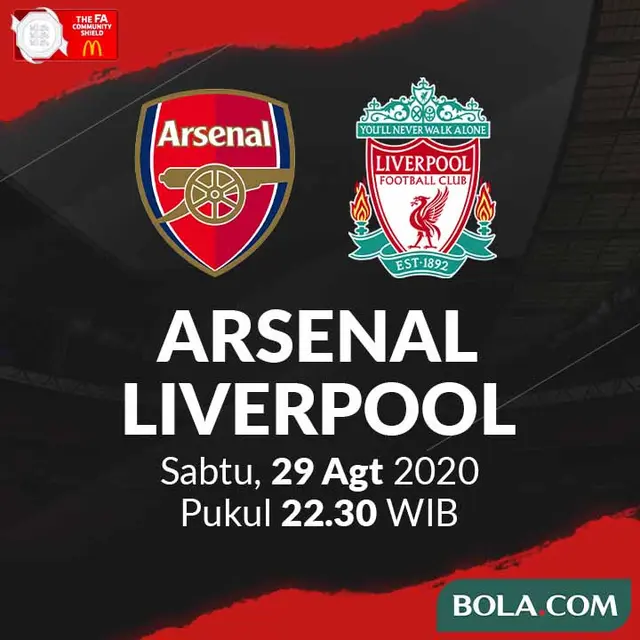 Community Shield - Arsenal Vs Liverpool
